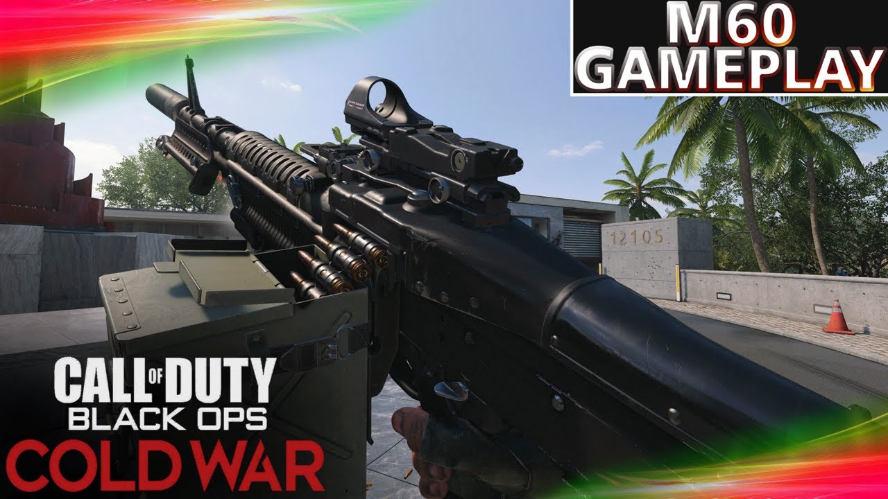 Black Ops Cold War M60 Gameplay