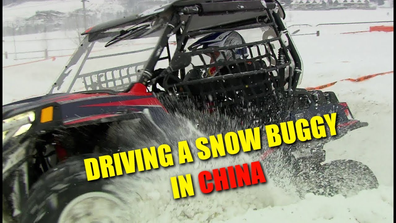 DRIVING A SNOW BUGGY IN JILIN CHINA DURING THE WINTER [中国博客/China vlog]