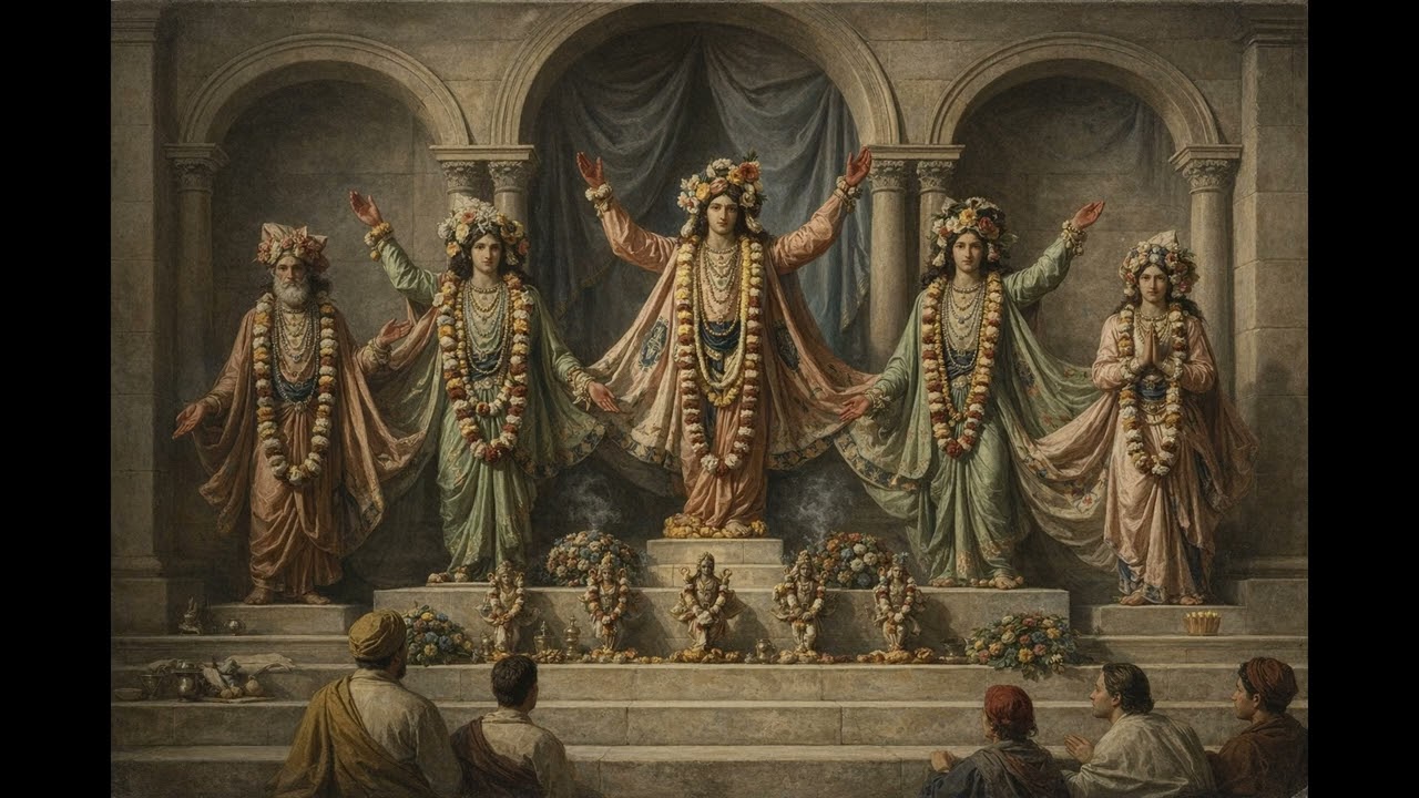Superb Mashup Of Two Famous Hare Krishna Melodies
