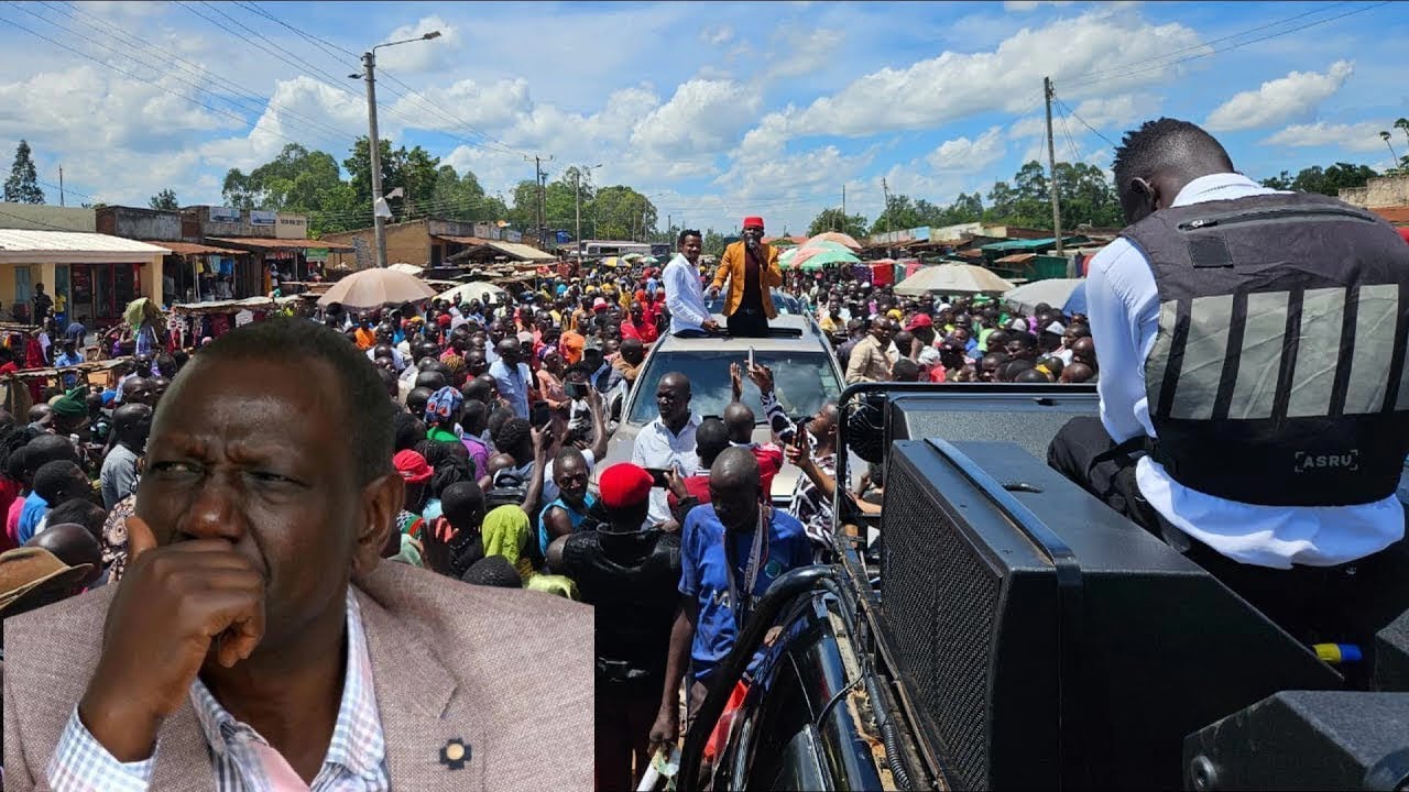 RUTO EVEN IF YOU INTIMIDATE ME I WILL TAKE YOU HOME