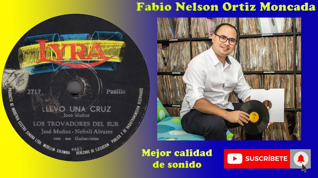 LLEVO UNA CRUZ - LOS TROVADORES DEL SUR, JOSE MUÑOZ Y NEFTALI ALVAREZ - Pasillo (Jose Muñoz) ℗ 1962