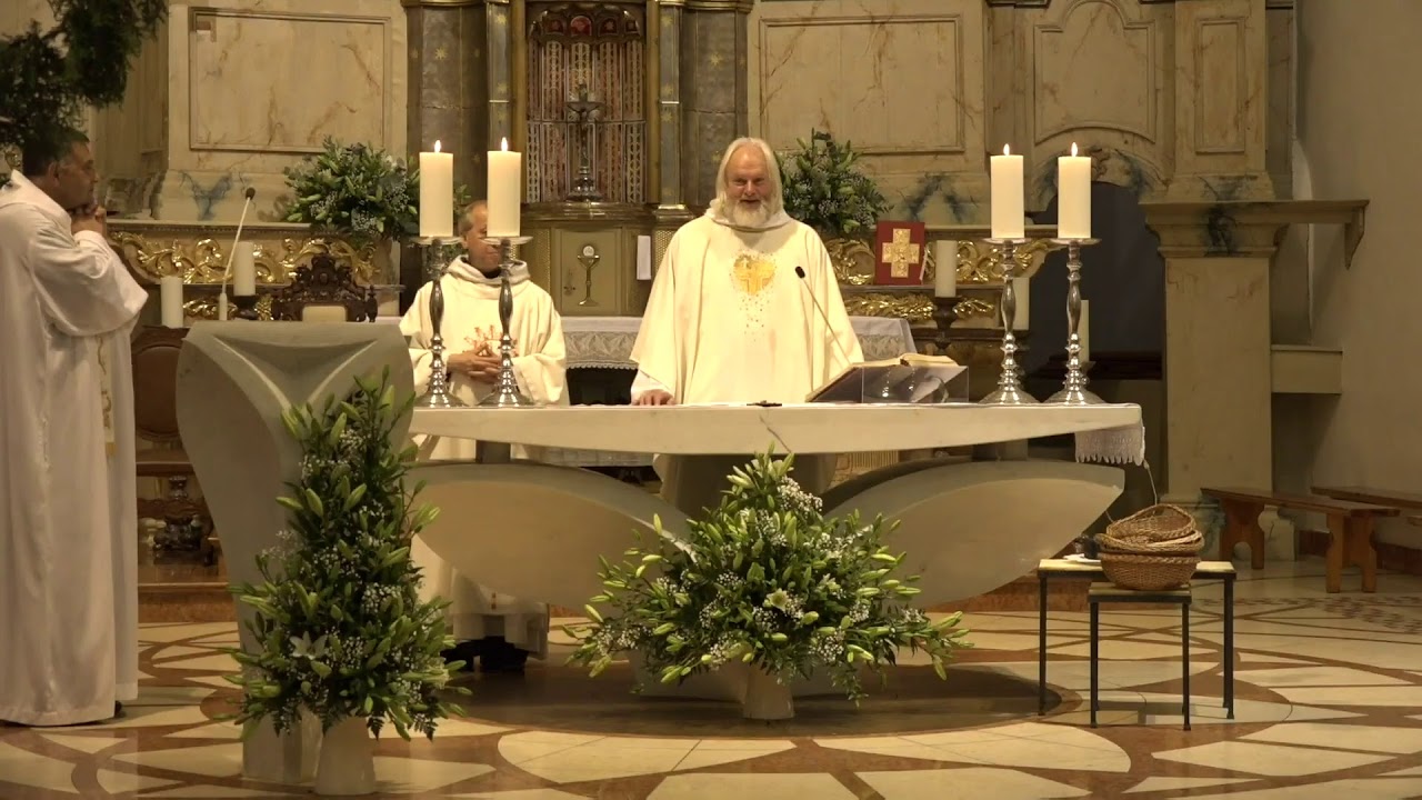 2019-06-13 Šv. Antanas Paduvietis, šv. Mišios, br. Gediminas Numgaudis OFM, Kretinga