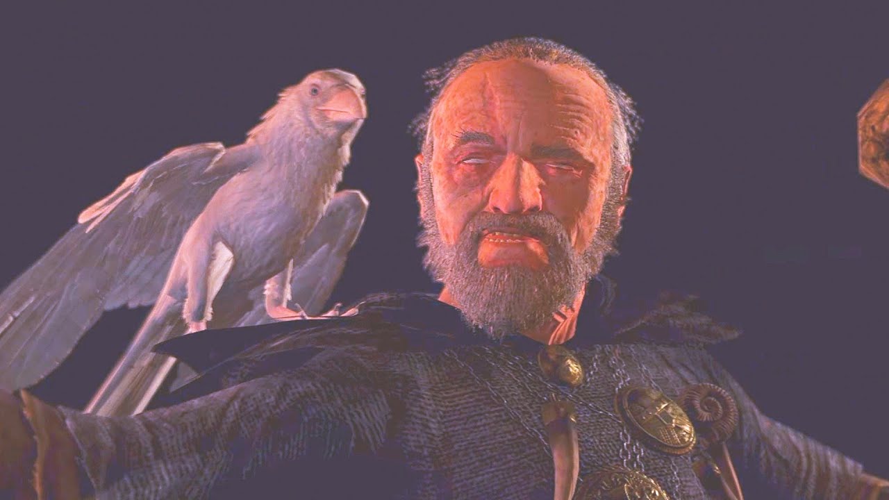 Turn 100 of Warriors of Chaos Campaign. Advisor scene. Total War Warhammer 2