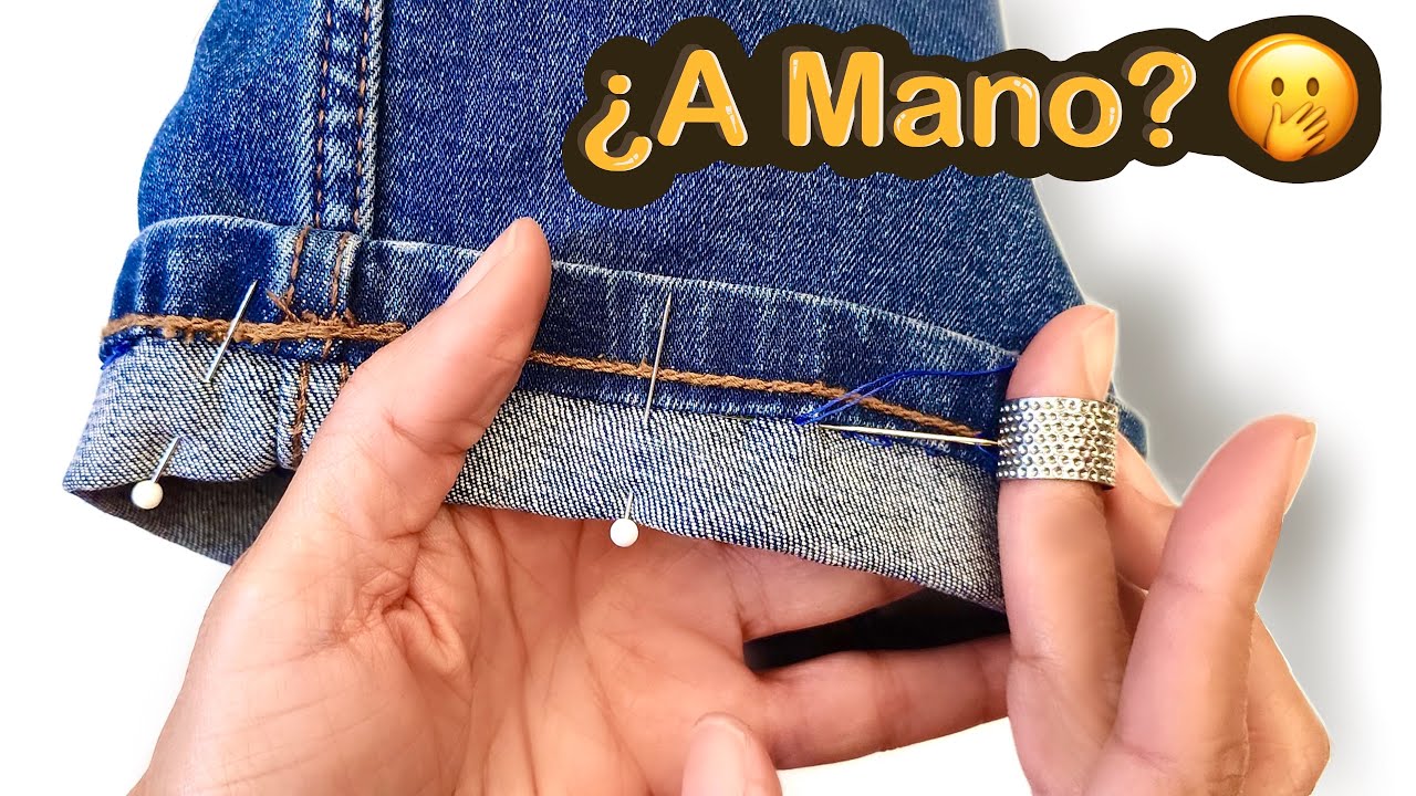 Nunca anticiparías lo fácil que es. Corta tus jeans a mano. Excelente…