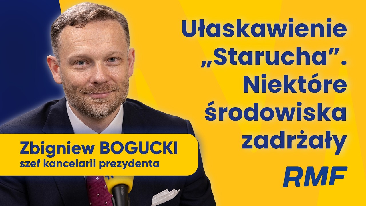 Bogucki: Polacy pozytywnie oceniają rok prezydentury Karola Nawrockiego