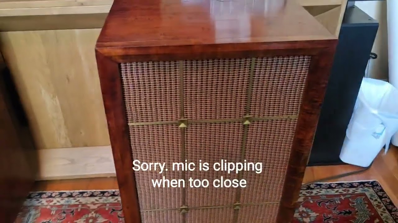 EV Aristocrat Speakers w Electrovoice 12TRXB drivers on Ebay