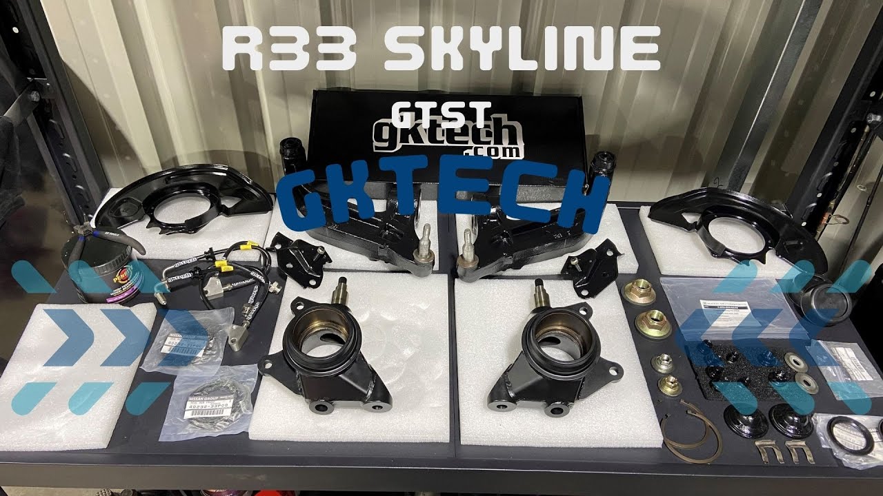 R33 SKYLINE GKTECH KNUCKLE ASSEMBLY PART 1