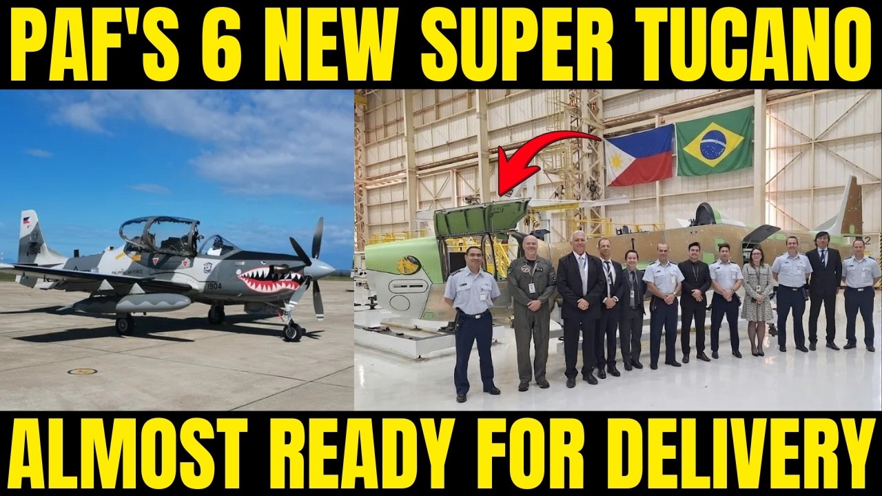 Новые A-29 Super Tucano для ВВС Филиппин почти готовы | Ожидаемая поставка в ближайшее время