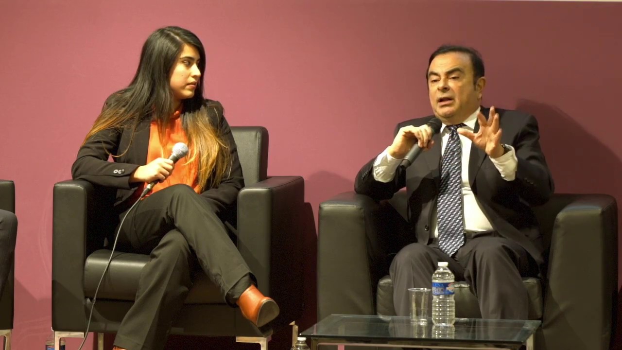 Rencontre avec Carlos Ghosn - Arts et Métiers