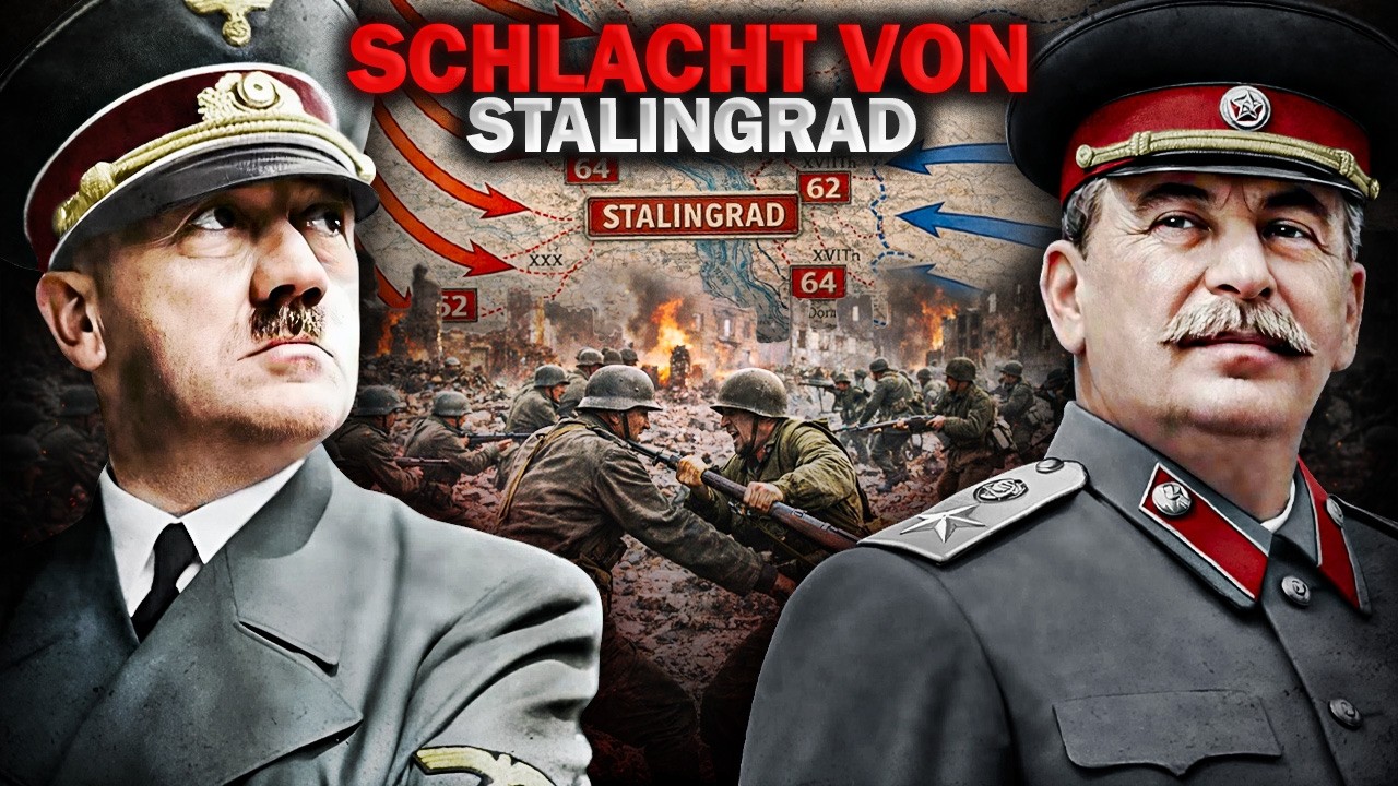 Die ganze Schlacht um STALINGRAD: Der Tag, an dem Hitlers 6. Armee fiel | DOKUMENTATION