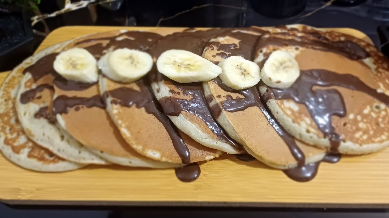 بان كيك سريع ببيضة واحدة فقط 🥞 فطور في 5 دقائق😍