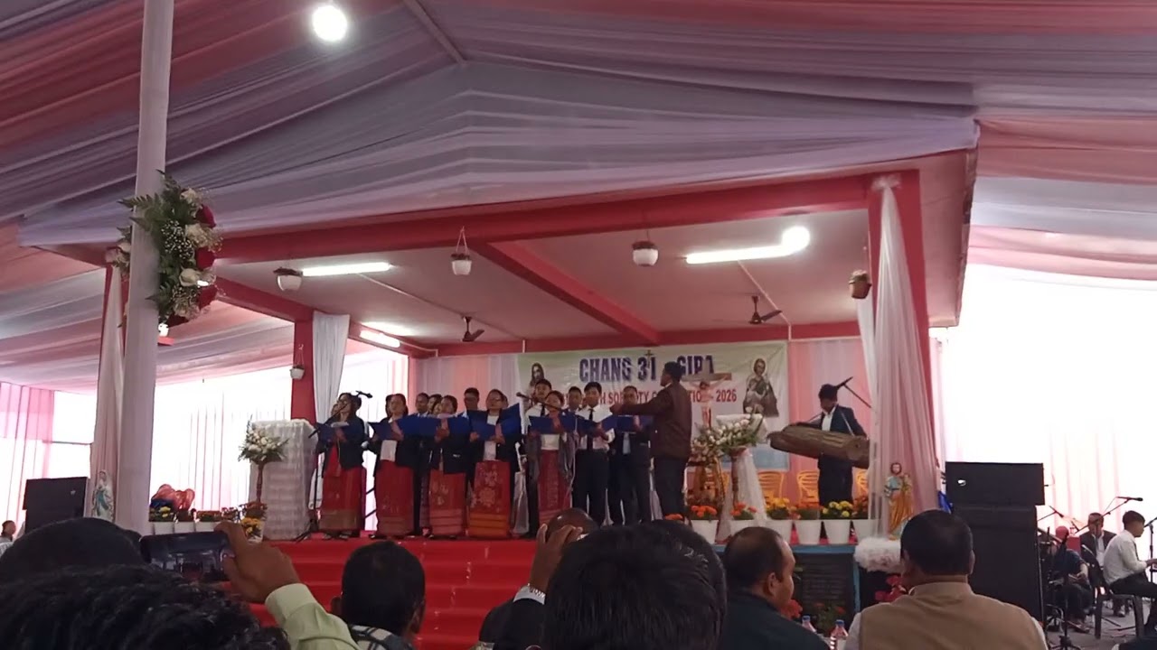 Chang 31 gipa St Joseph Sodality convention Welcome Song by Williamnagar Parish Tarik (13-15-2026) 🙏
