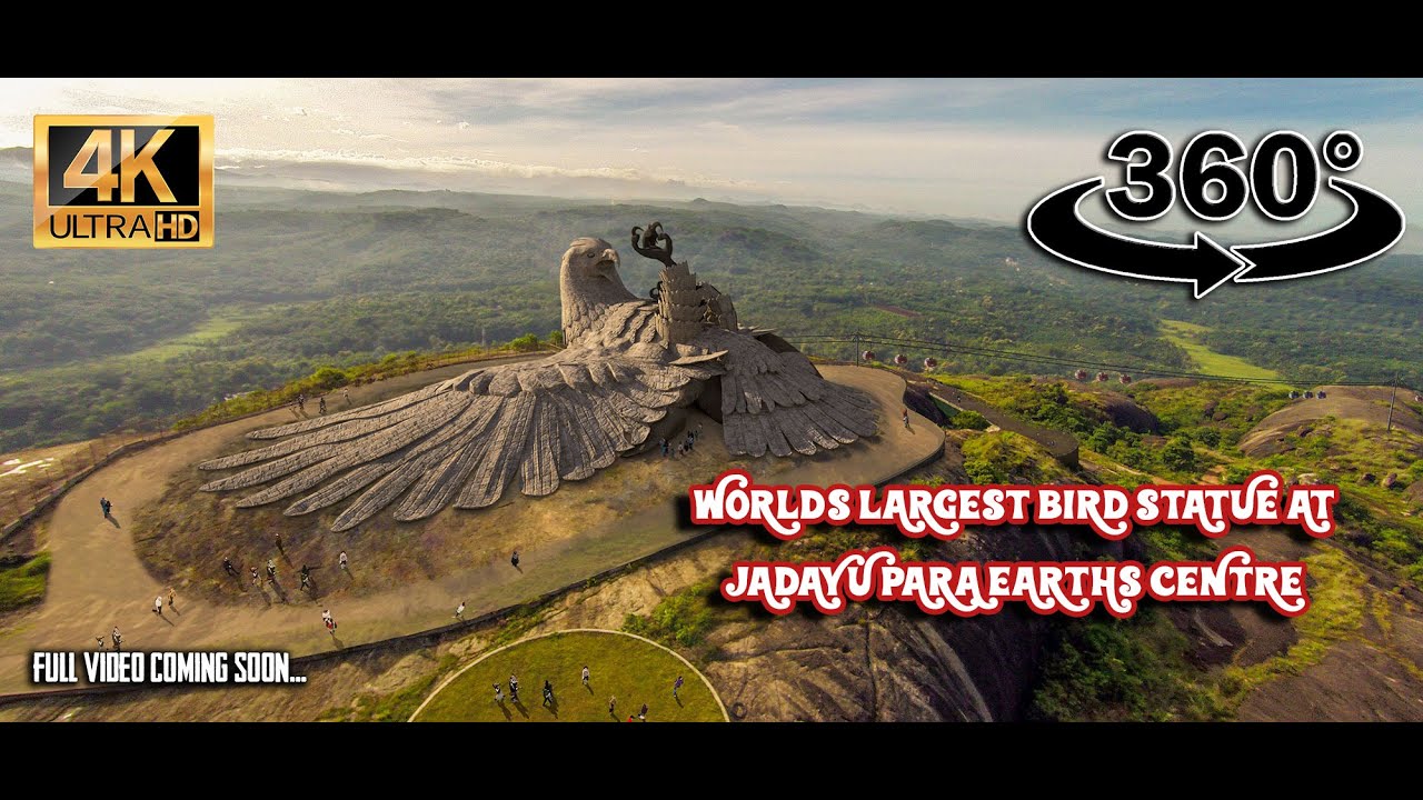 WORLD&rsquo;S LARGEST BIRD STATUE AT JADAYU PARA EARTH&rsquo;S CENTRE