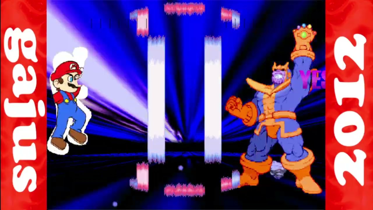 mugen; musu mario vs thanos