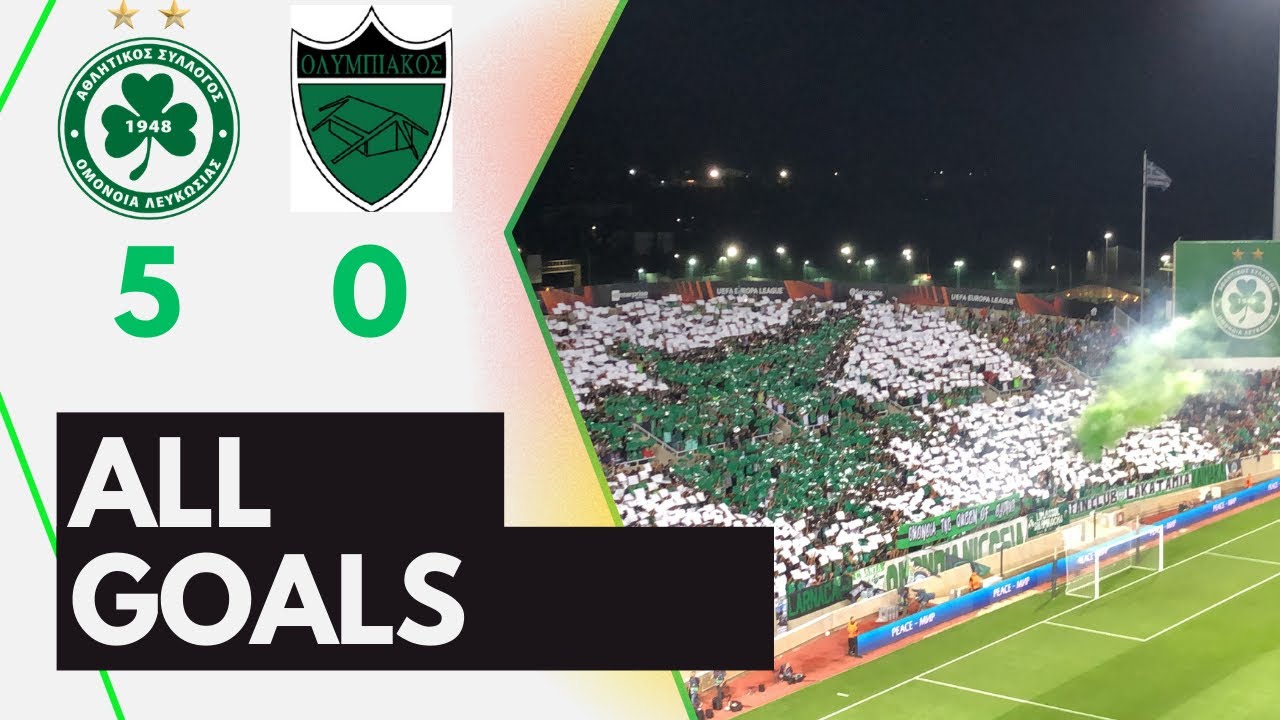 OMONOIA 5-0 Olympiakos All Goals | 15/03/2026 | ΟΜΟΝΟΙΑ 5-0 Ολυμπιακός Όλα τα Γκολ