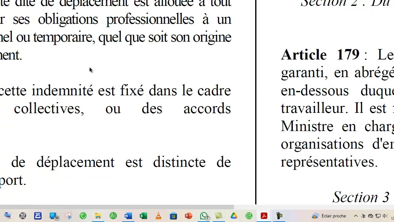 Indemnité de logement, Prime de transport, Indemnité de déplacement, SMIG et RMM au GABON