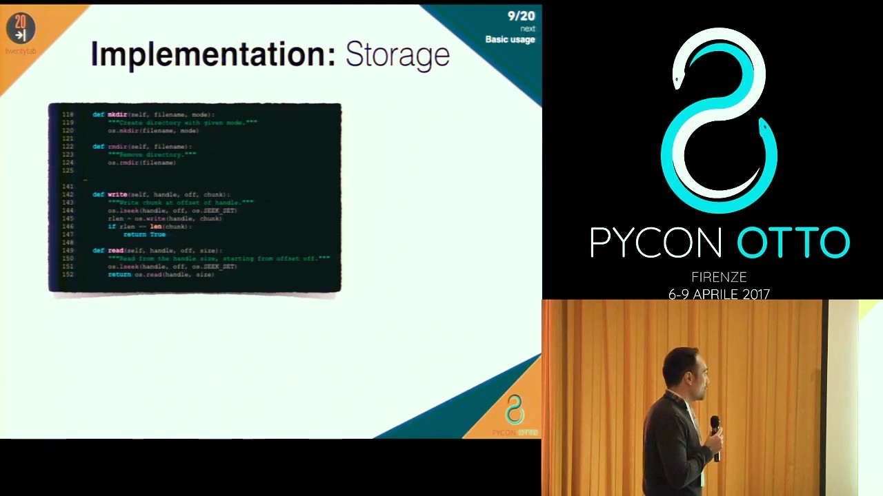 Filippo Morelli - Presenting pysftpserver: OpenSSH SFTP service with Python.