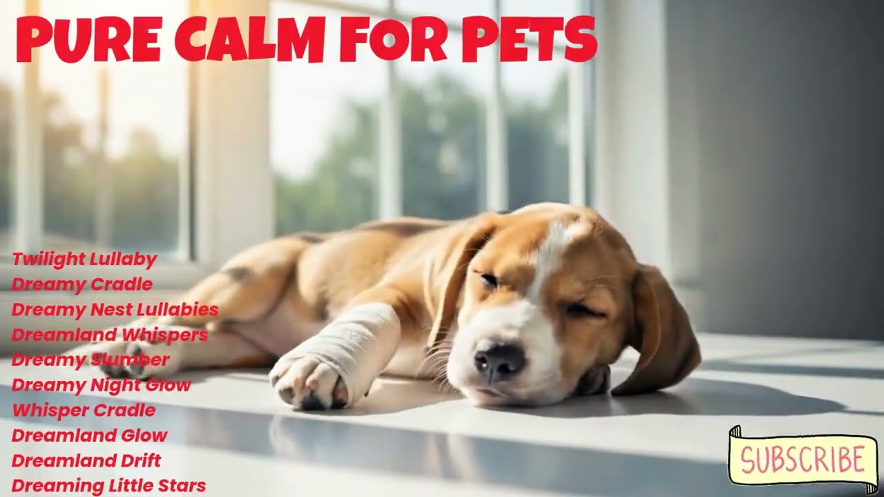 Can Calming Sounds Heal an Injured Puppy Faster