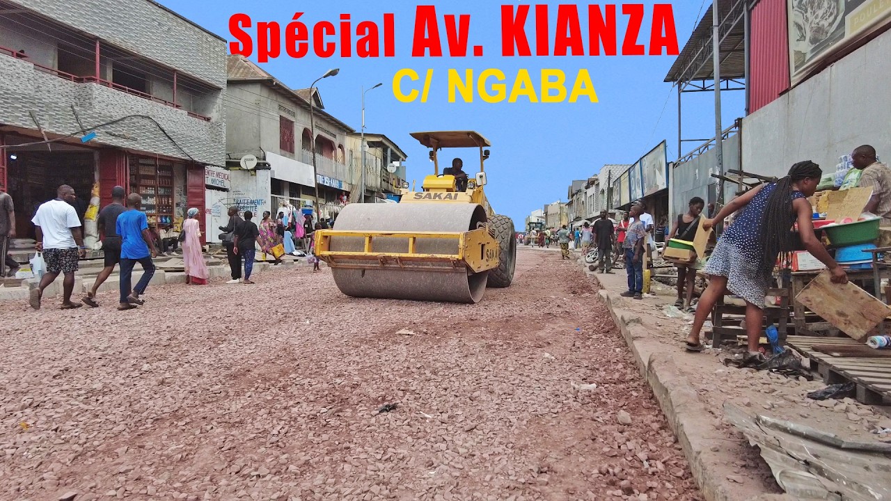 REHABILITATION AVENUE KIANZA | Commune de NGABA | Kinshasa - Rdc