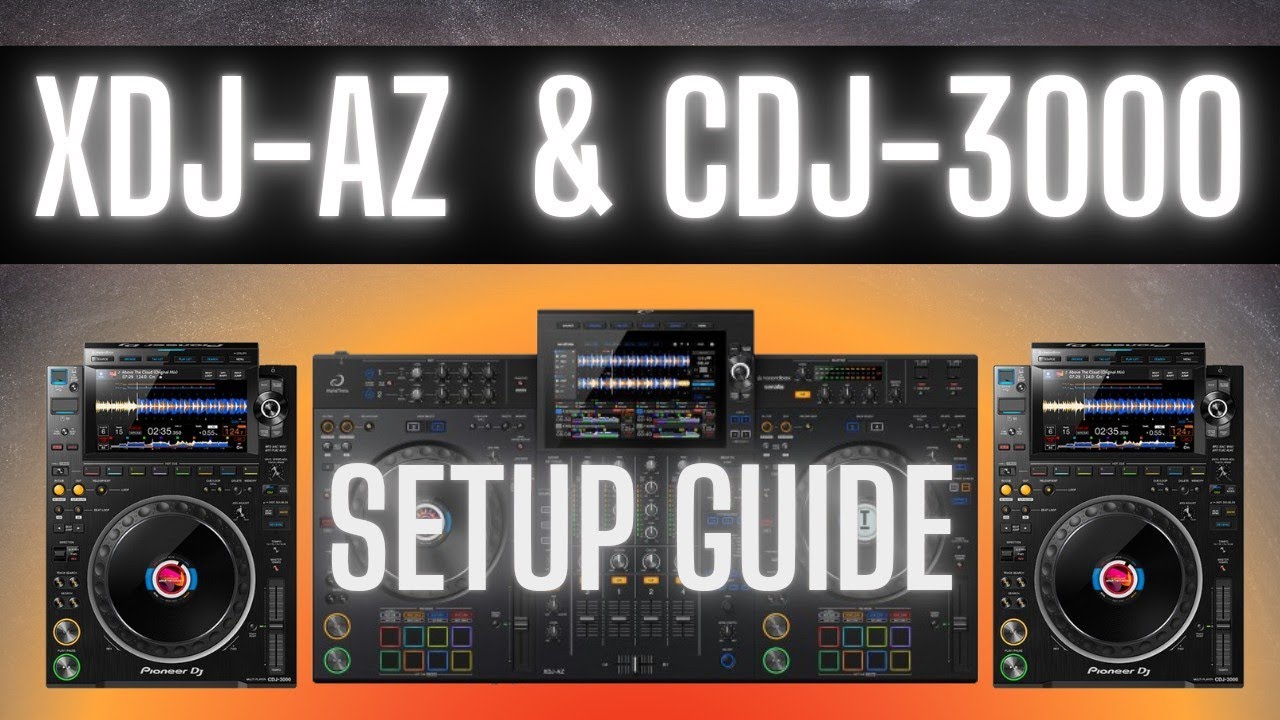 AlphaTheta XDJ-AZ с настройкой Pioneer DJ CDJ-3000