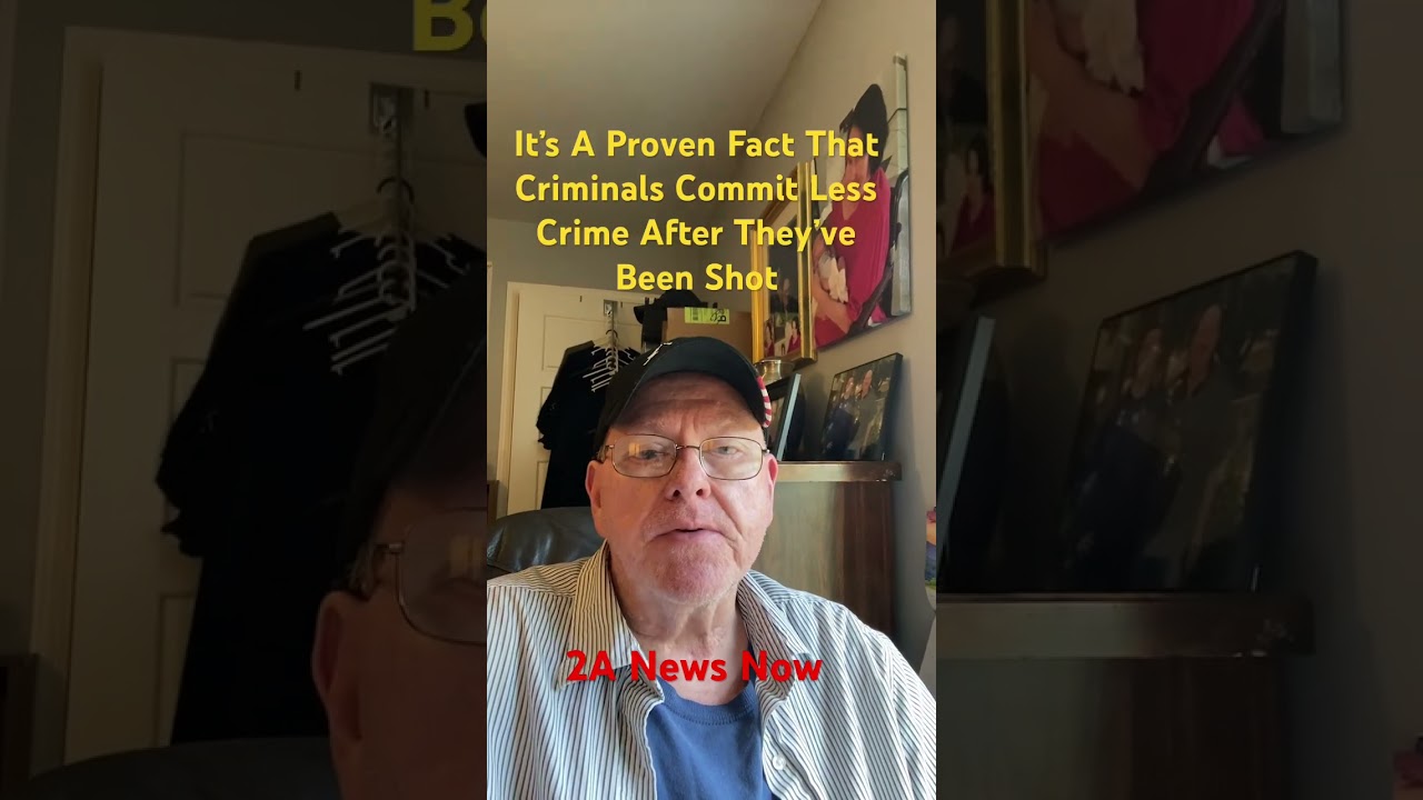 It&rsquo;s A Proven Fact That Criminals Commit Less Crime After They&rsquo;ve Been Shot