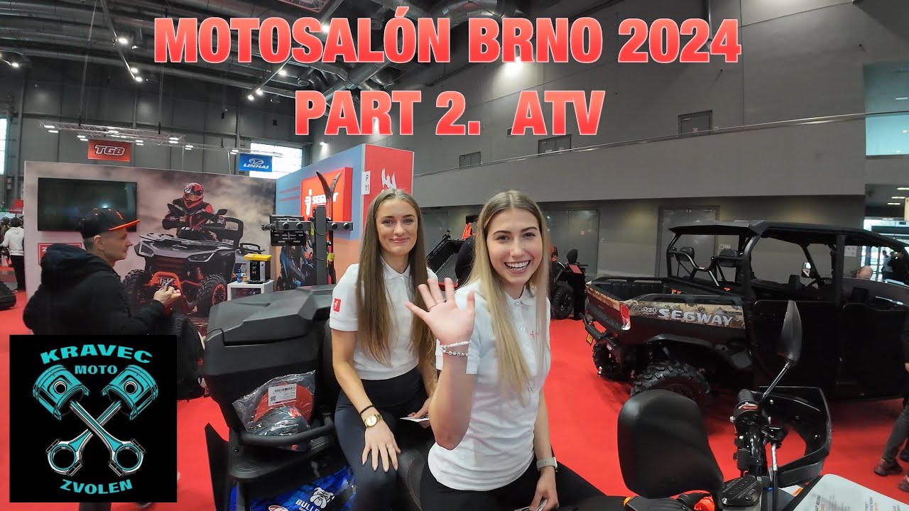 MOTOSALÓN BRNO 2024 Part 2 Štvorkolky  CFMOTO , CAN AM , POLARIS #cfmoto #4x4offroad#atv#cf#polaris