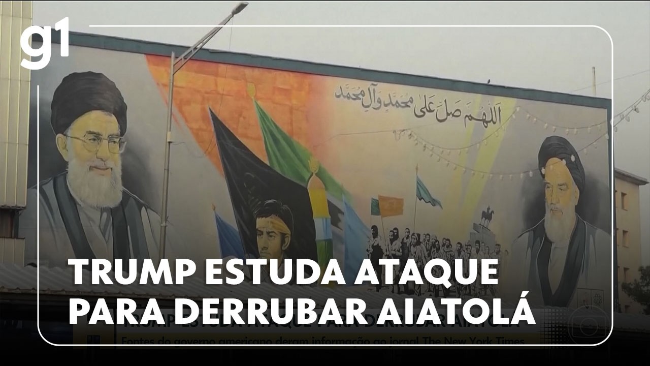 JH: Trump estuda ataque ao Irã para derrubar o aiatolá Ali Khamenei