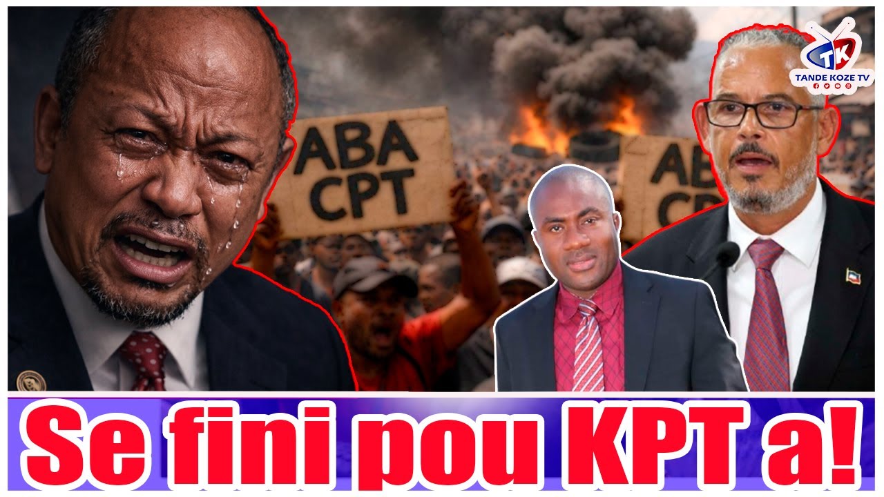 Se konfime! Manm KPT a pèdi pouvwa, Ameriken fini ak yo. Theriel avili yo