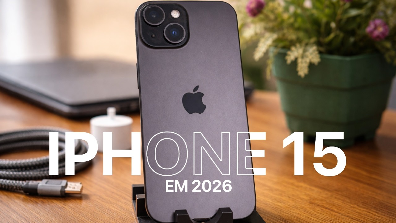 ESSE É O MELHOR IPHONE CUSTO BENEFÍCIO PARA COMPRAR EM 2026? REVIEW DO IPHONE 15 APÓS 2 ANOS DE USO