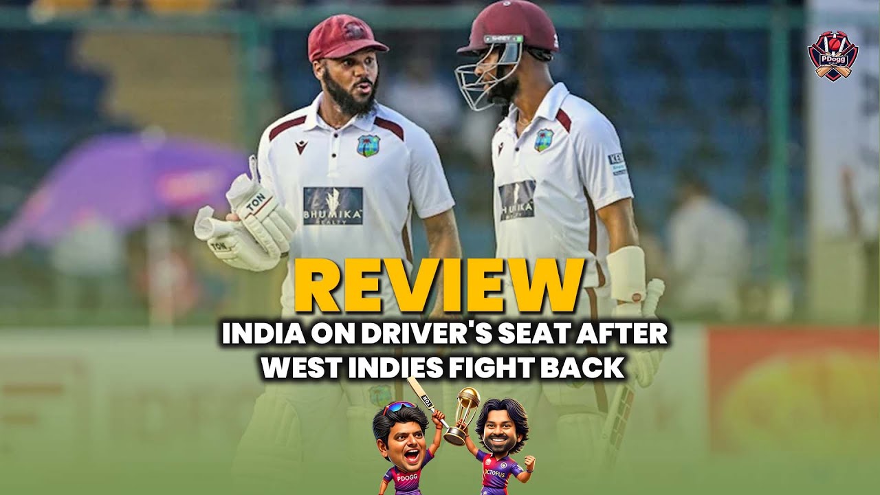 India on driver's seat after west indies fight back|Pdoggspeaks