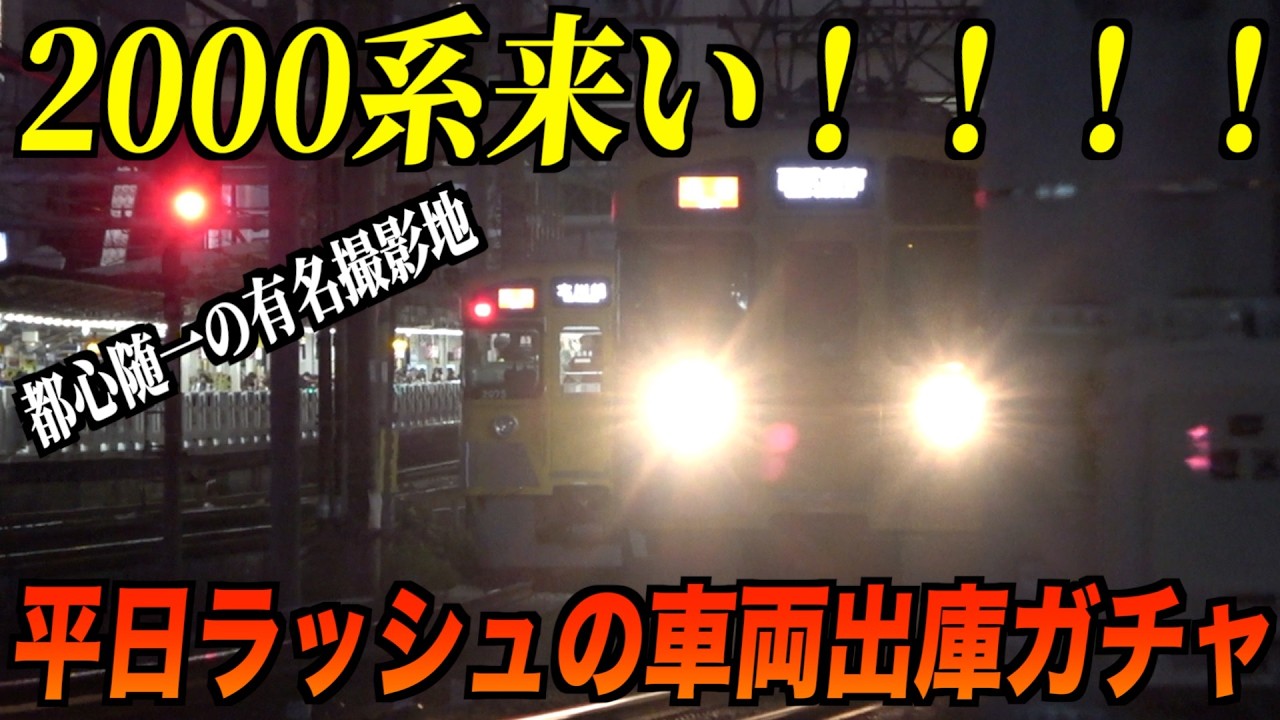 【鉄オタの爆音補給】入間市行きを撮ってもVVVF車ばかりだったので…【西武2000系】