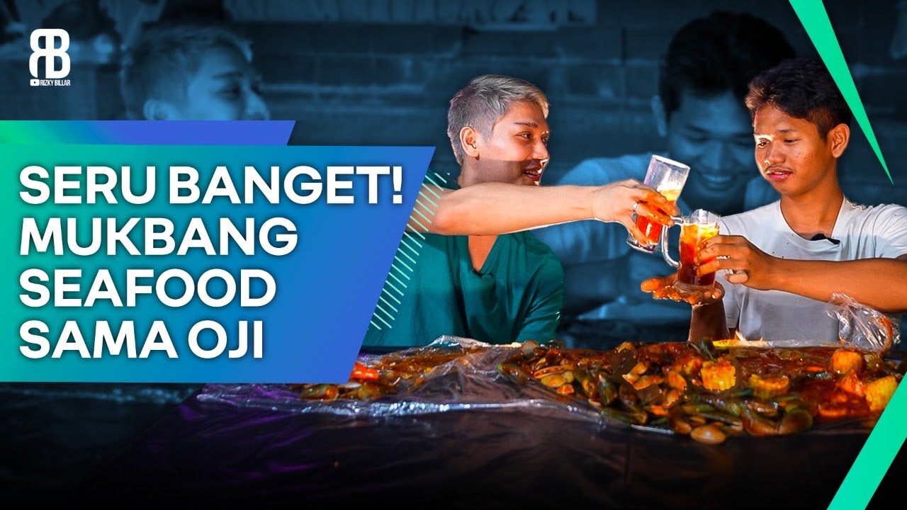MUKBANG SEAFOOD BARENG OJI | UDAH MULAI LUCU YA SEKARANG !!