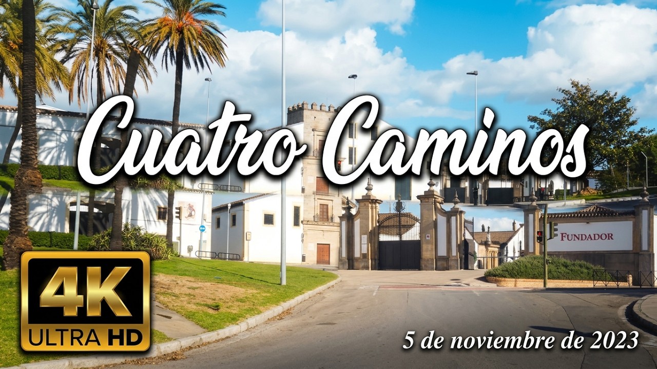 cuatro caminos (jerez de la frontera) (4k) (5 de noviembre de 2023)