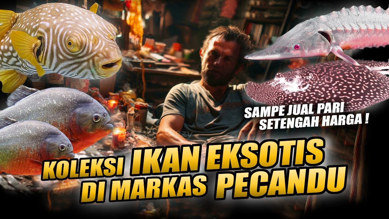 EPISODE KOLEKTOR !! MARKAS PECANDU YG GILA IKAN PREDATOR SEGALA JENIS !! DI PERBATASAN JAKARTA BRO !