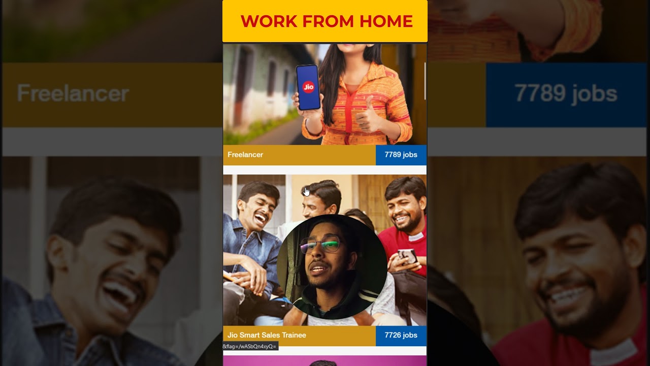 JIO Freelance Job - Work from home jobs #workfromhome #job2023 #job #jio