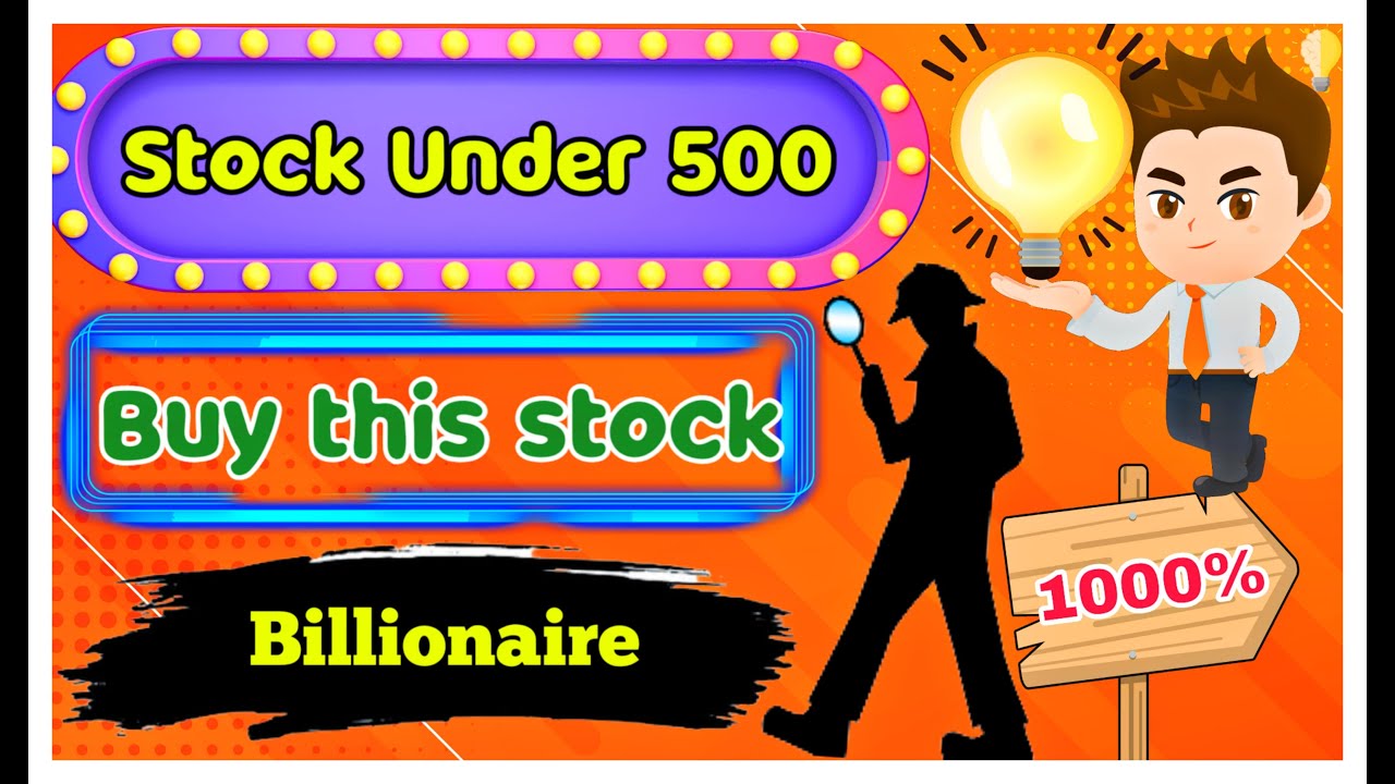 Stock under RS 500 Can make Millionaire English Video Share Market latest | Stock detailed Analysis