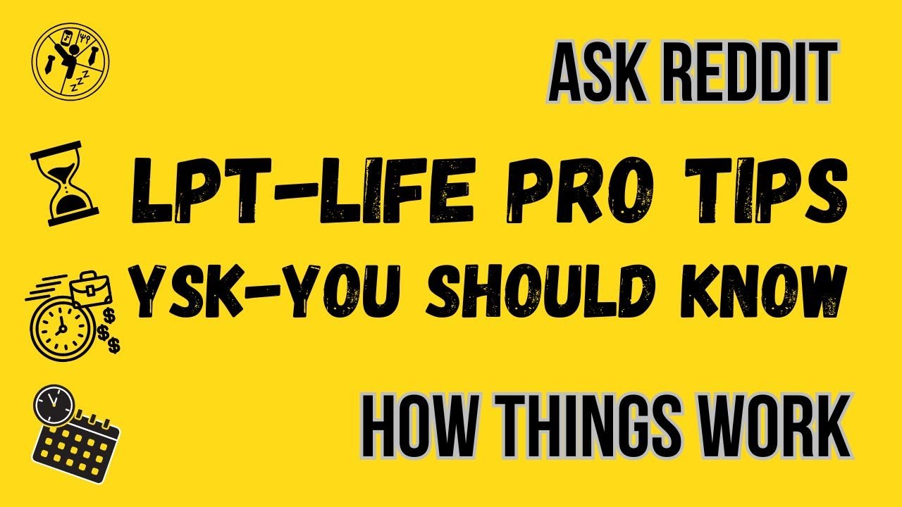 Reddit Advice | LPT Request How to replace the ritual of a little | YSK LPT
