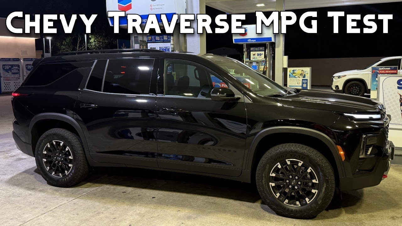 Тест на экономичность топлива Chevrolet Traverse на реальных трассах