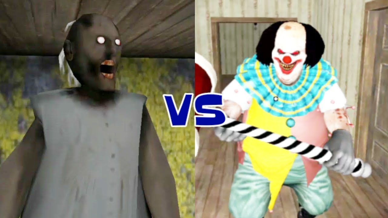 Granny vs Horror Clown Pennywise