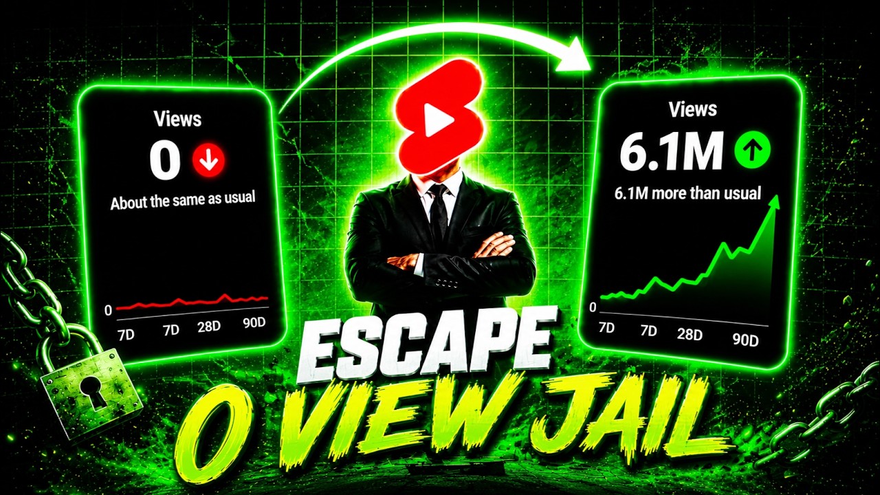 How To Get Out of 0 View Jail on Youtube Shorts