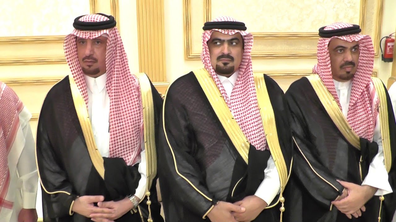 حفل الشيخ بجاد بن مناحي الغرمول بمناسبة زواج ابنه فيصل الجزء الاول الاستقبال