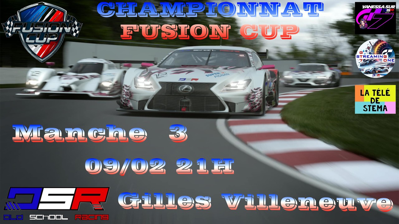 🏁​​​Fusion Cup OSR Manche 3 Catégorie GR2🏁