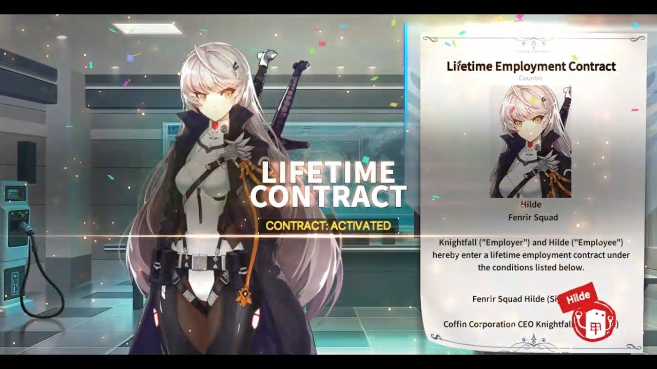 Counter:Side Hilde Lifetime Contract