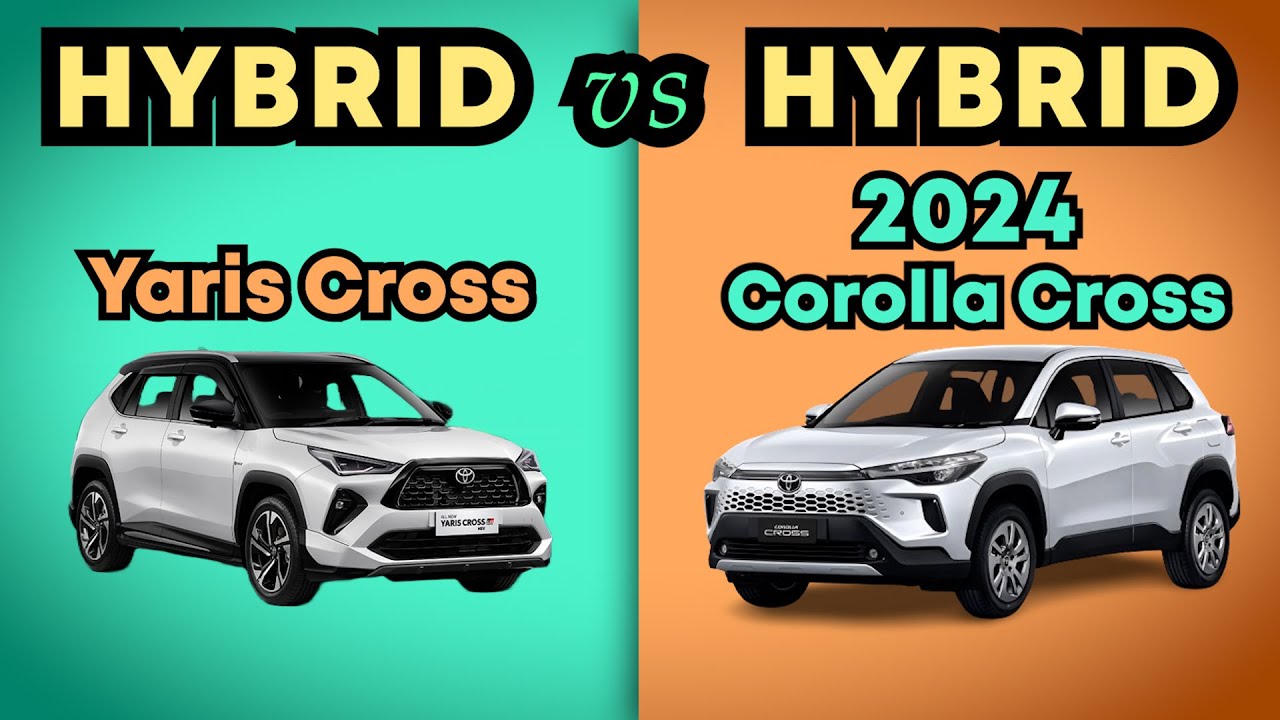 Yaris Cross S HEV 2024 vs Corolla Cross G HEV 2024
