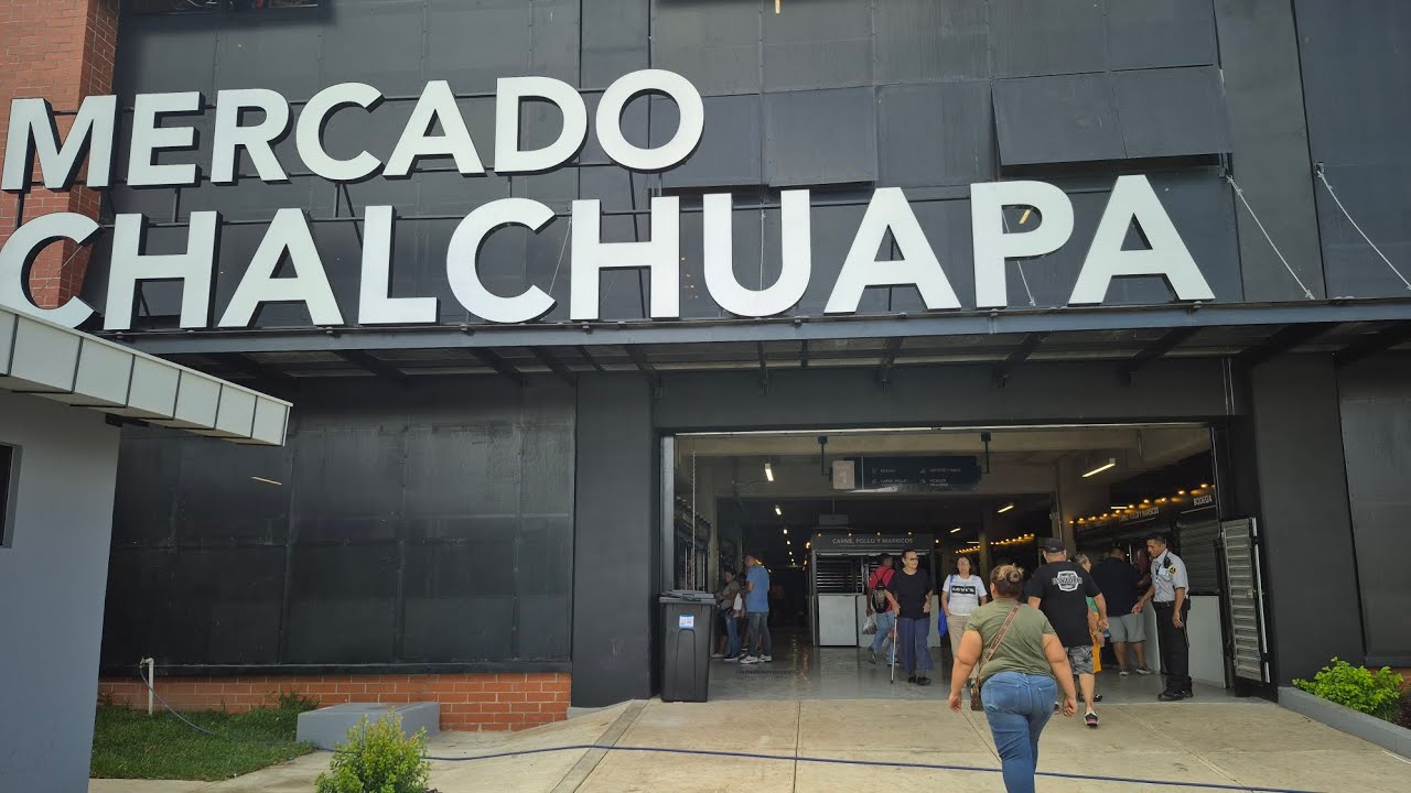 2 parte del Mercado de Chalchuapa un Mercado de 3 niveles  y  su Terraza 