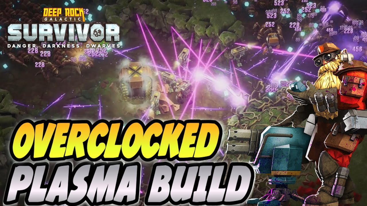 Taking 4 PLASMA Weapons Is Amazing! | Deep Rock Galactic Survivor