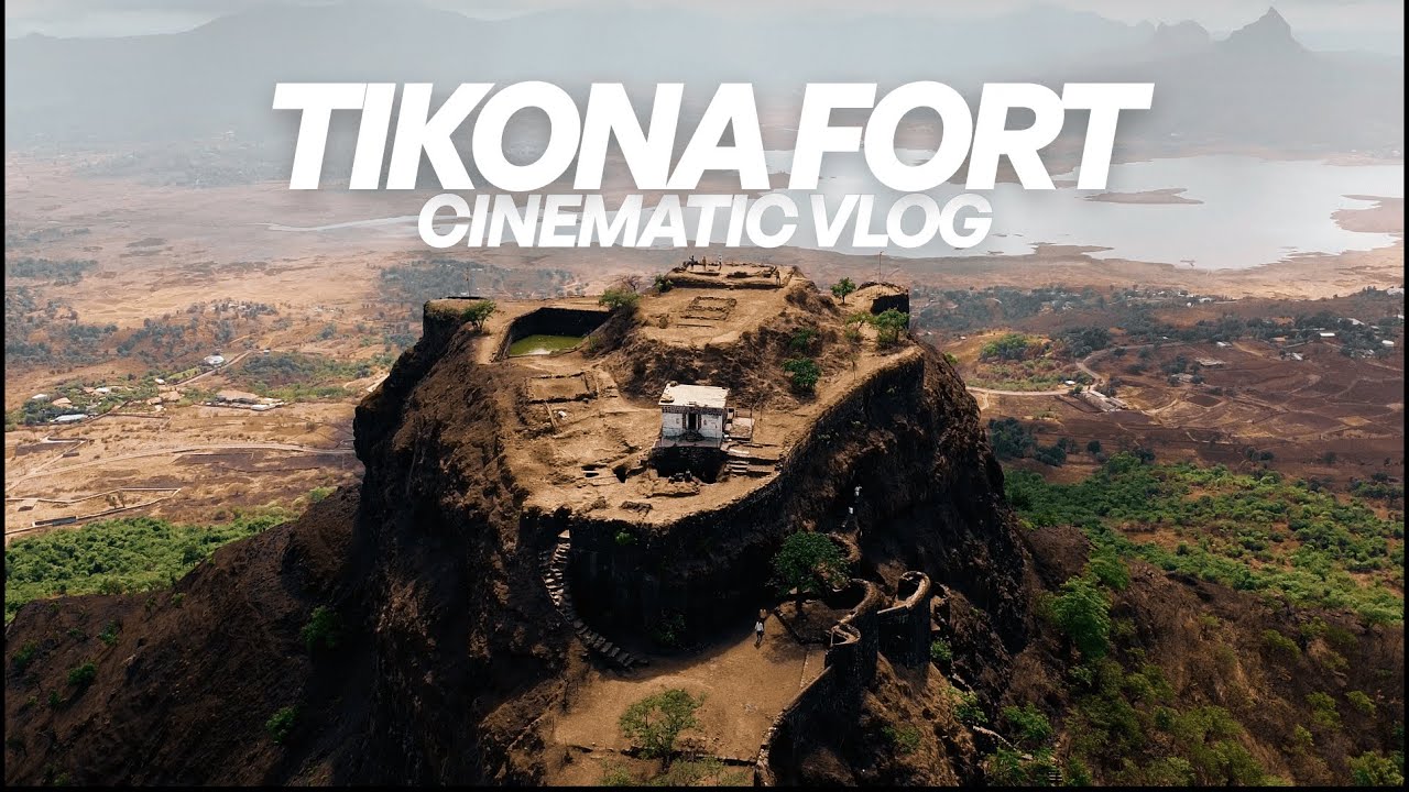 Tikona Fort Trek | Easy Fort Treks in Maharashtra - Episode 1 | Cinematic Vlog & Drone Shots