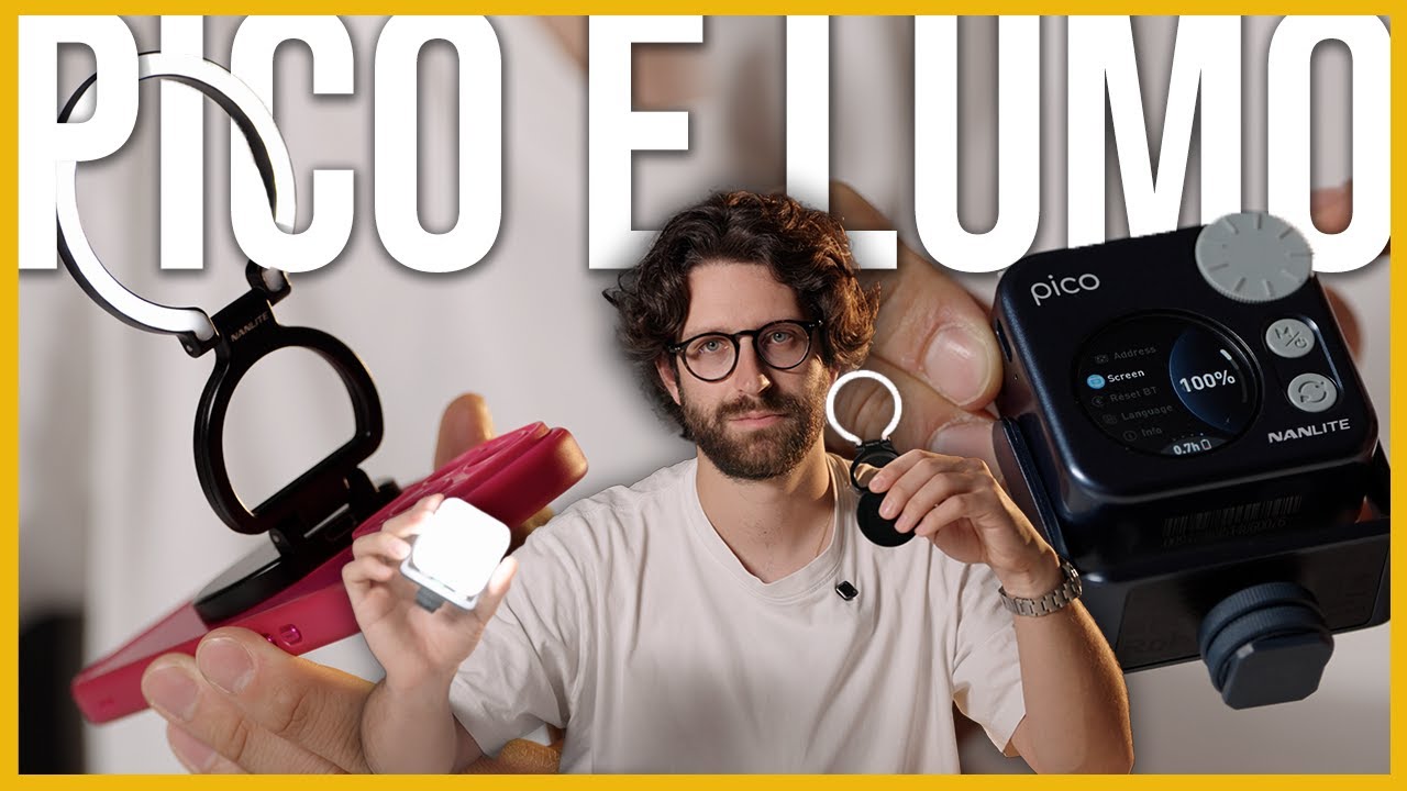 Nanlite Pico & Lumo: Le luci LED compatte e versatili che ti svoltano i tuoi contenuti!