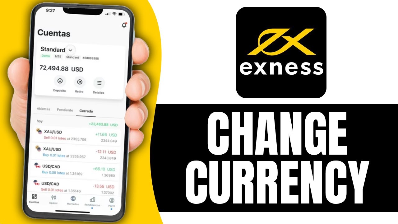 How to Change Currency in Exness (Full Guide) 2025