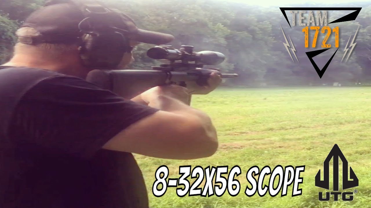 UTG 8-32X56 30mm Scope AR10 Test